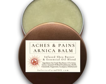 Aches & Pains Arnica Balm w/ Essential Oil Blend