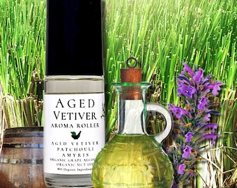 Rodillo aromático de Vetiver envejecido