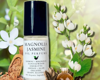 Perfume de aceite de jazmín de magnolia