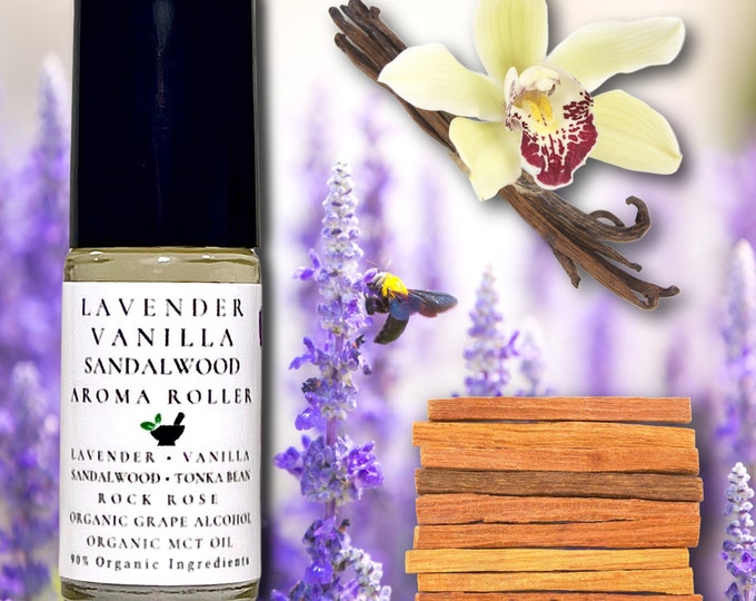 Lavender Vanilla Sandalwood Aroma Roller