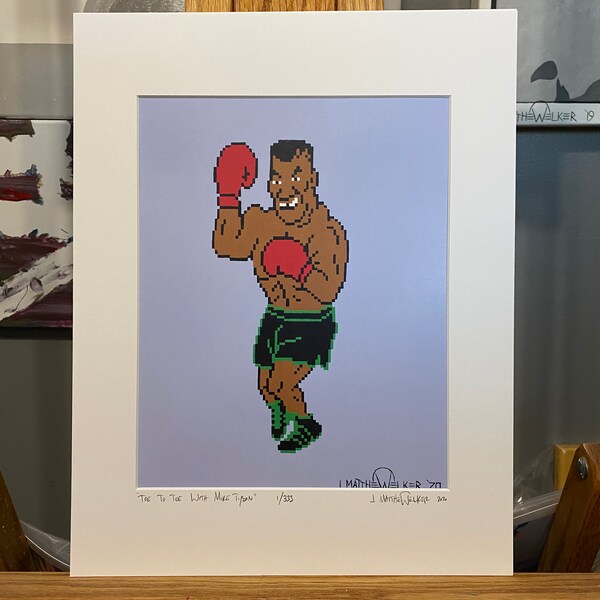 Mike Tyson Punch Out Print - Etsy