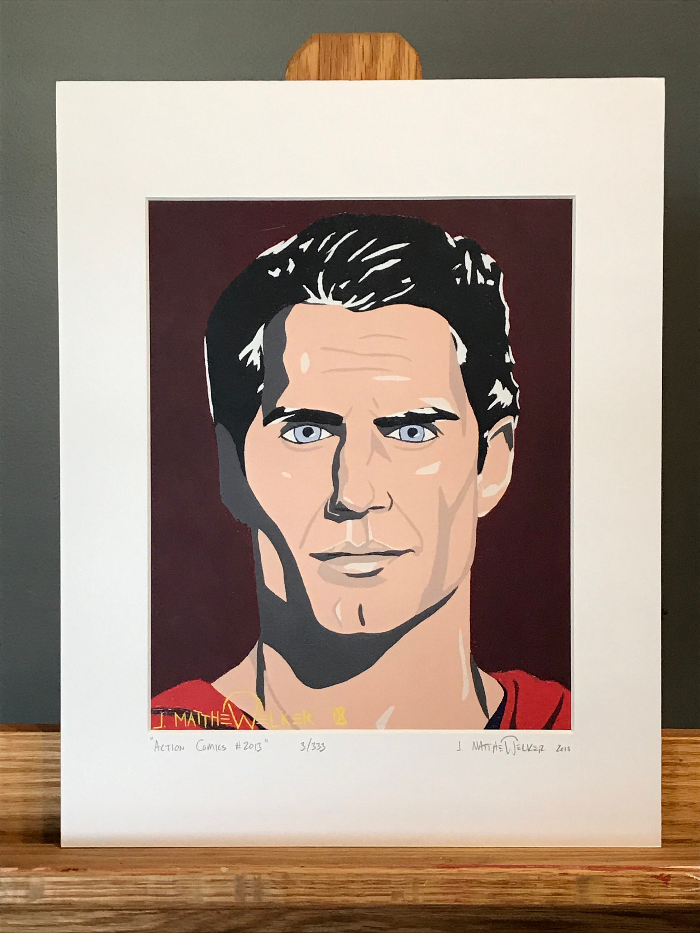 Superman Man of Steel Henry Cavill reprint signed photo #2 RP at 's  Entertainment Collectibles Store