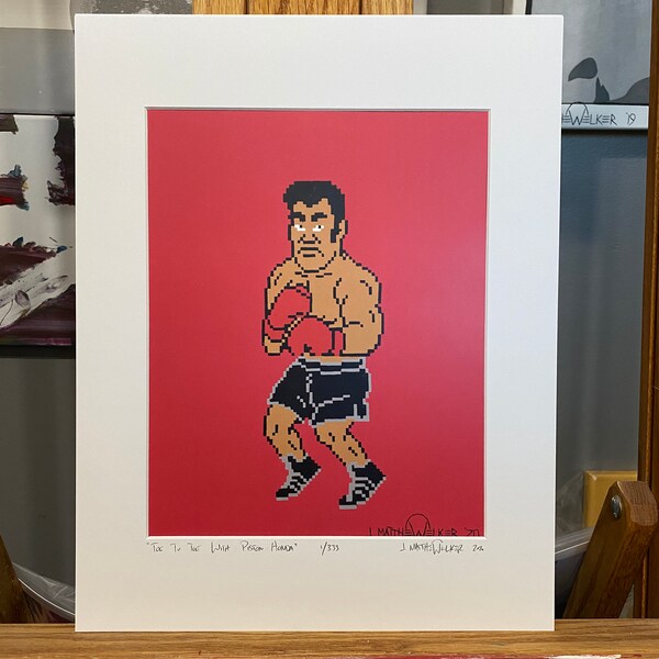 Mike Tyson Punch Out Print - Etsy