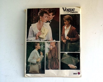 Vogue 1970's/1980's Vintage Purse Pattern 2825
