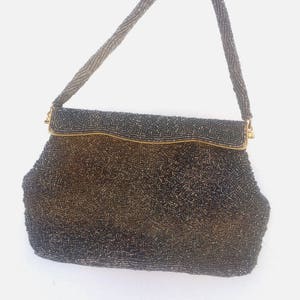 1930s  Silver Beaded Bag all original.