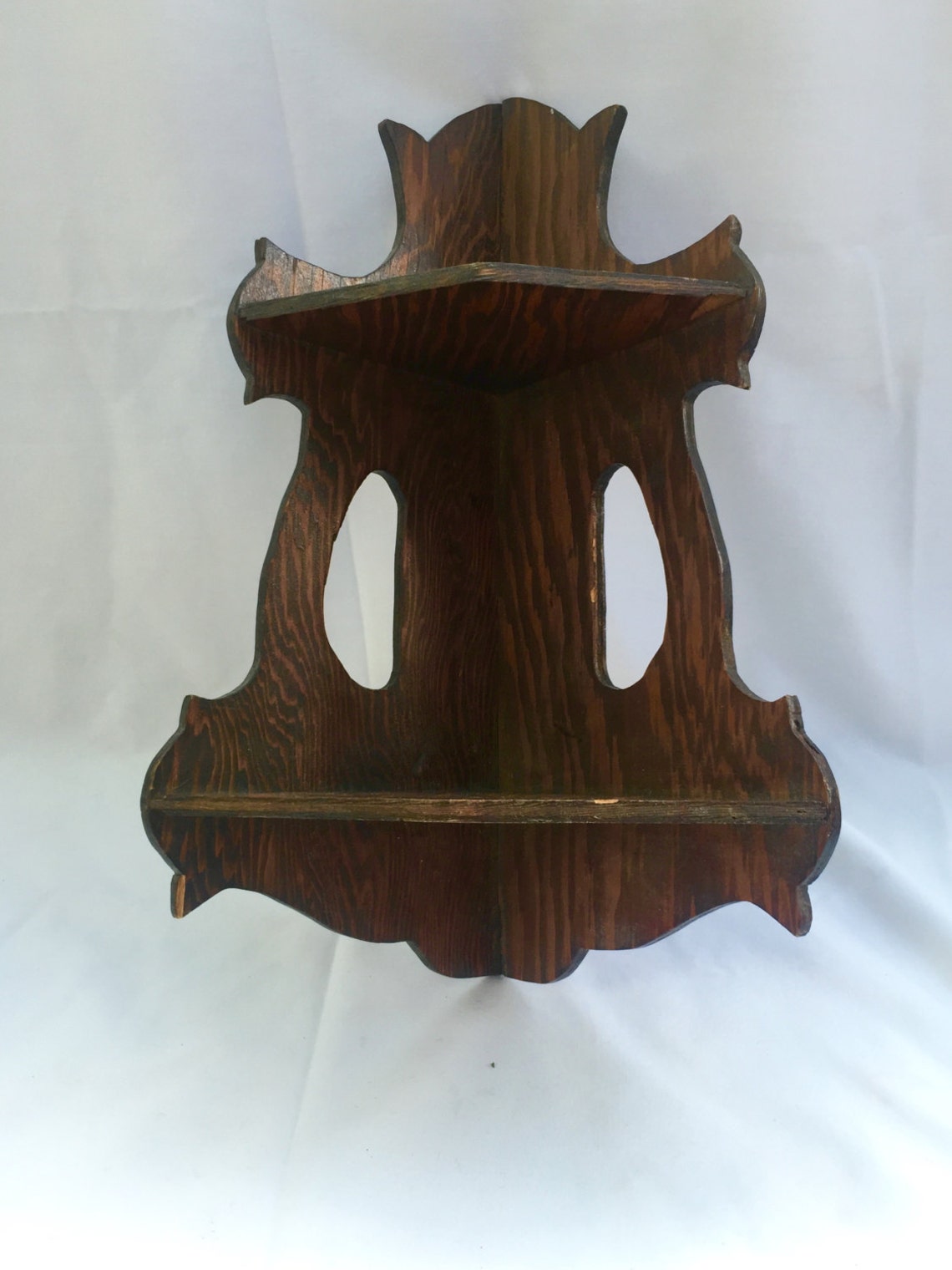 Gothic Corbel Wall Corner Wood Shelf Etsy