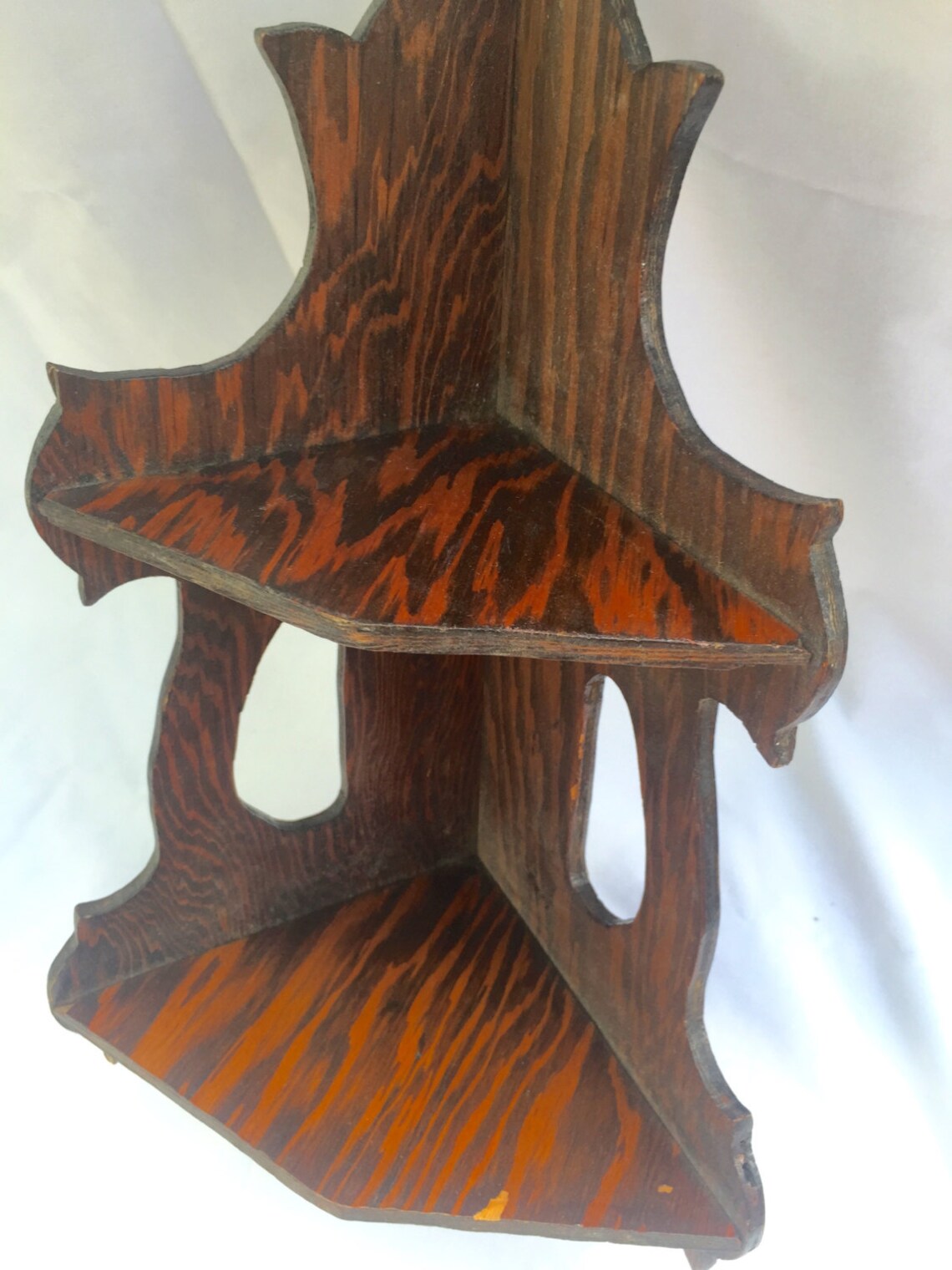 Gothic Corbel Wall Corner Wood Shelf Etsy