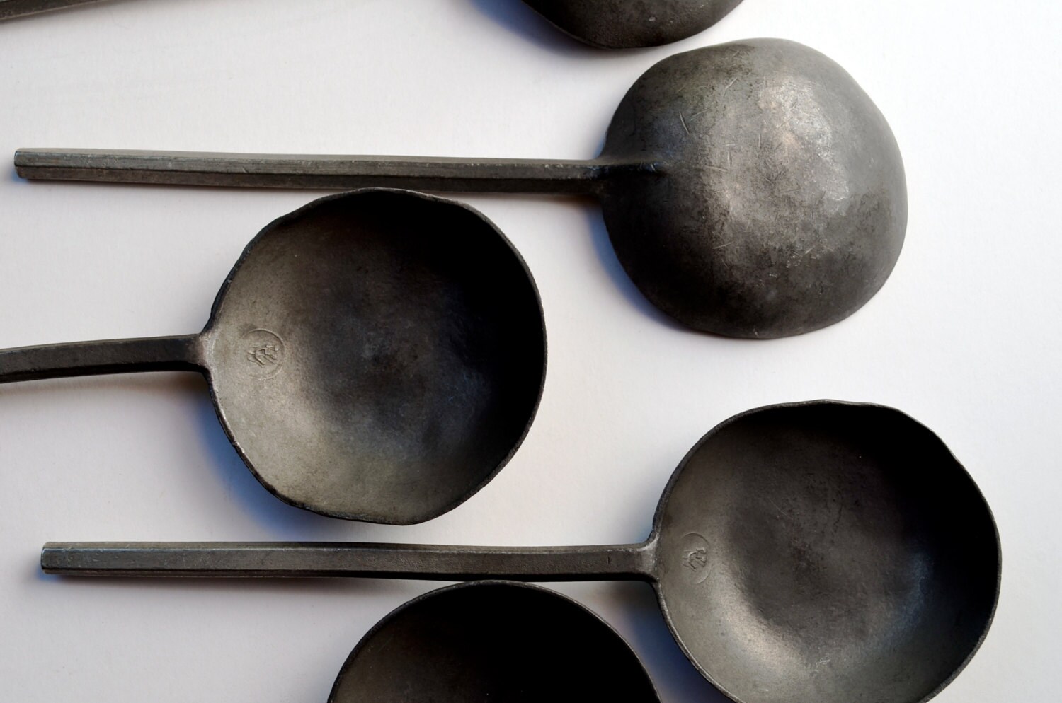 Antique Pewter 17th Century Excavated Set of Spoons with Ore Etsy