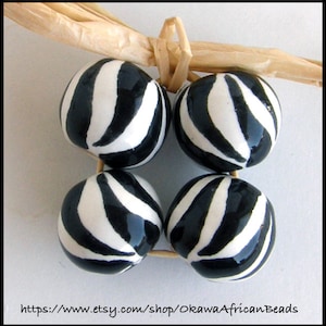 Okawa Bead set Zebra