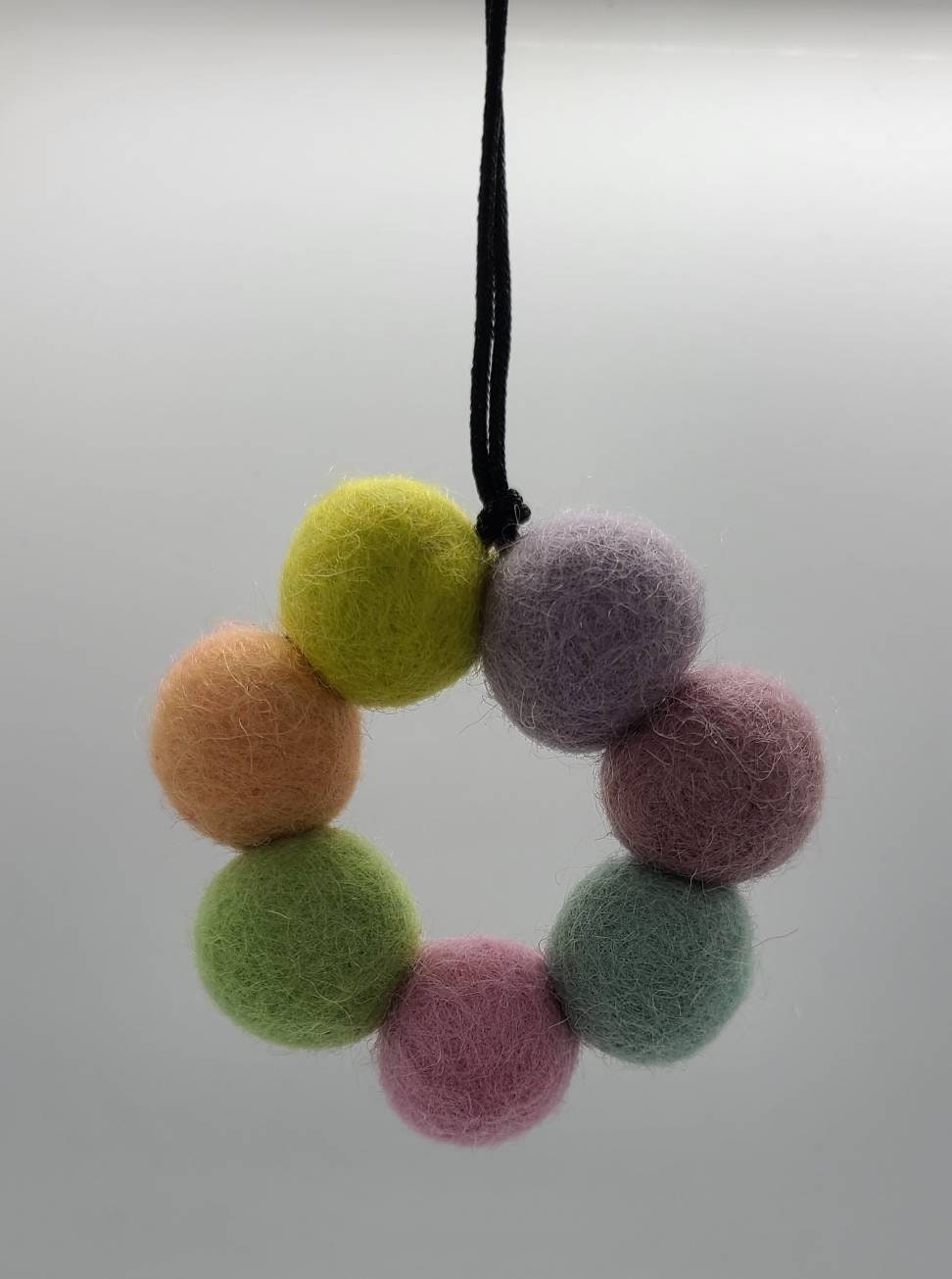 Felt Ball Car Diffuser Car Oil Diffuser Hanging Car Oil Etsy