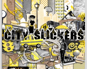 City Slicker (Digital Scrapbooking Mega Kit)