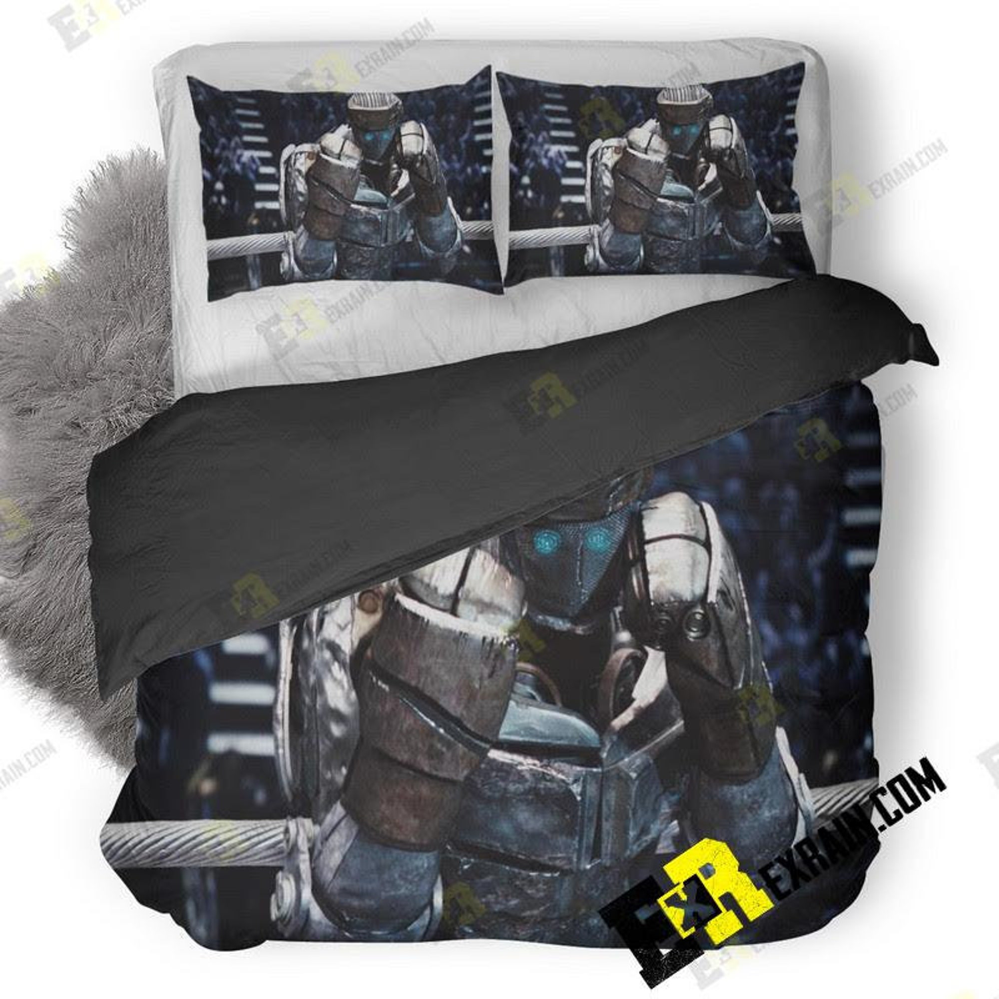Atom In Real Steel 3d Customize Bedding Sets