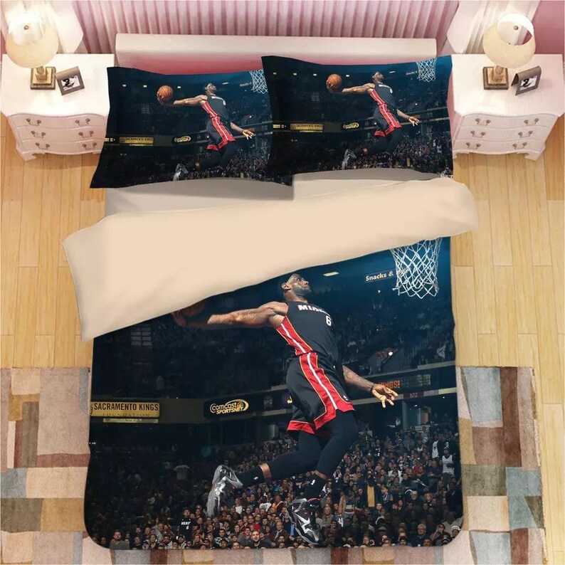 Basketball Michael Jordan Basketball 3 Duvet Cover Quilt Etsy