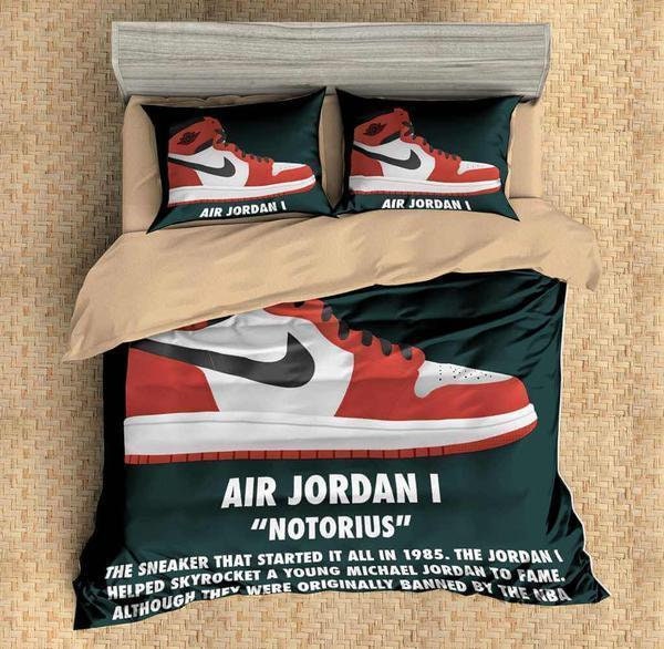 Jordan Shoes Bedding Set Duvet Cover 