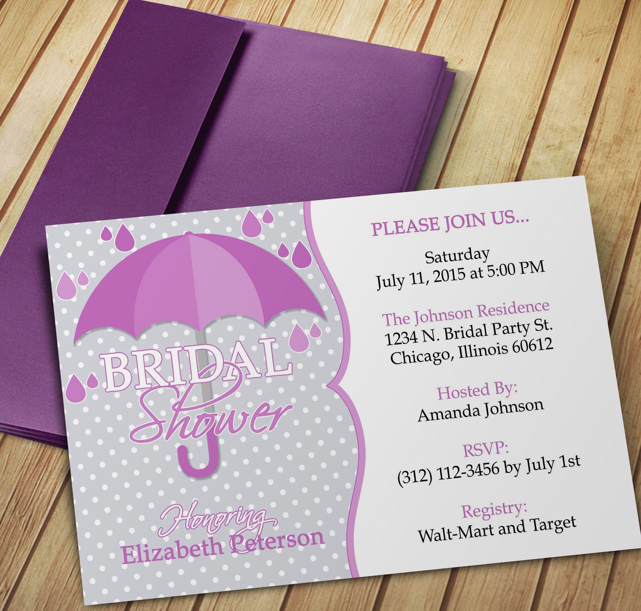 Do It Yourself Bridal Shower Invitations 4