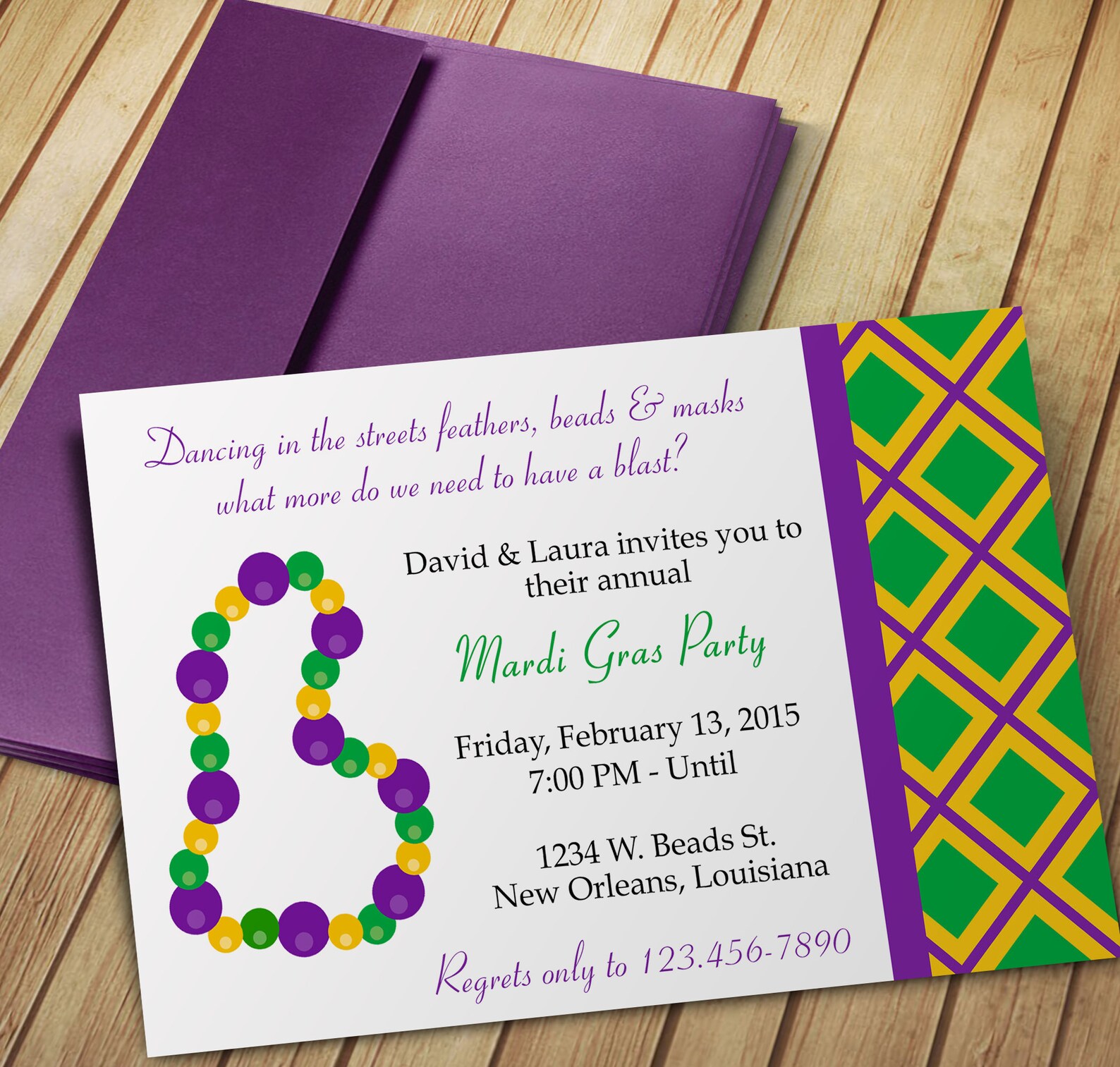 mardi gras express yourself