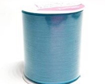 Vintage Skeins of French Linen Thread 50 Meters Aqua Blue in Color