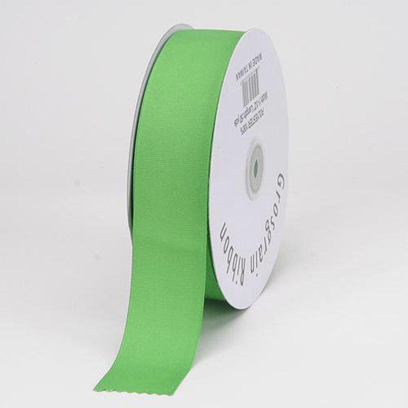 Green Grosgrain Ribbon