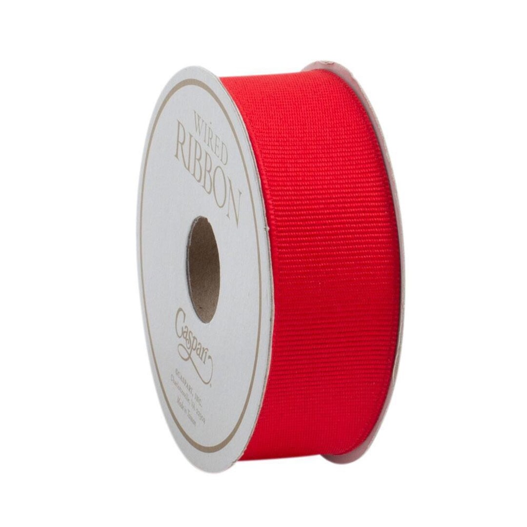 Red Grosgrain Ribbon - Etsy