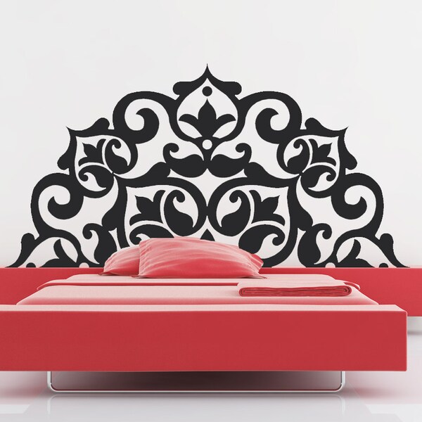 Headboard Decal Etsy