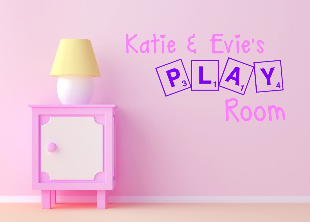 Personalized Gifts Playroom Decor Play Room Wall Sign Etsy
