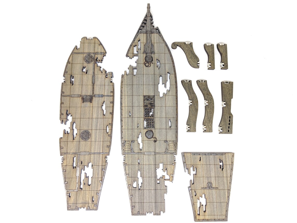 Common Ghost Brigantine Ship For Tabletop Rpgs Like D D Etsy UK