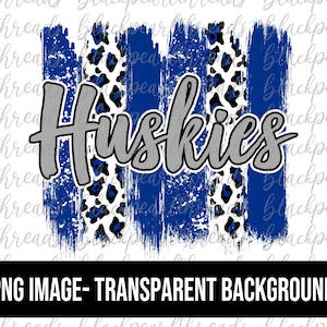 Huskies Brushstrokes PNG File | Sublimation, Screen Print, DTF, DTG File | Instant Digital Download Png File