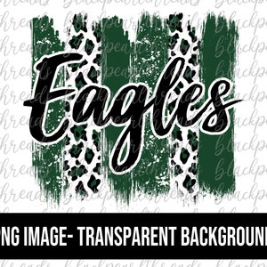 Eagles Brushstrokes PNG File | Sublimation, Screen Print, DTF, DTG File | Instant Digital Download Png File