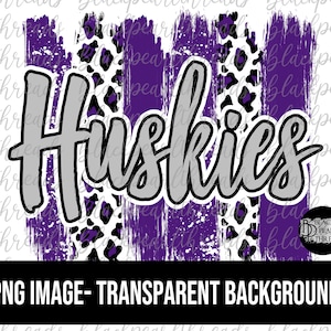 Huskies Brushstrokes PNG File | Sublimation, Screen Print, DTF, DTG File | Instant Digital Download Png File