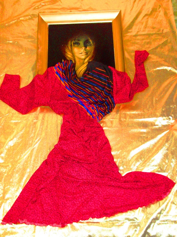 Parisian vintage 1970's party dress