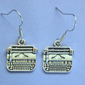 Typewriter earrings hot sale