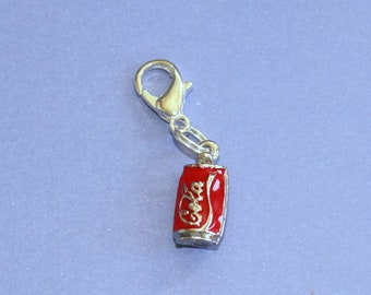 6 x Tibetan Silver Coca Cola Bottle Juice Drink Charm Pendant Jewellery Making