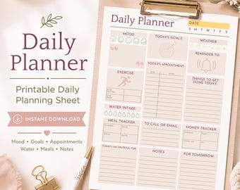 Ganzheitlicher Tagesplaner: Planer für das tägliche Leben, Planer (Digitaler Download)