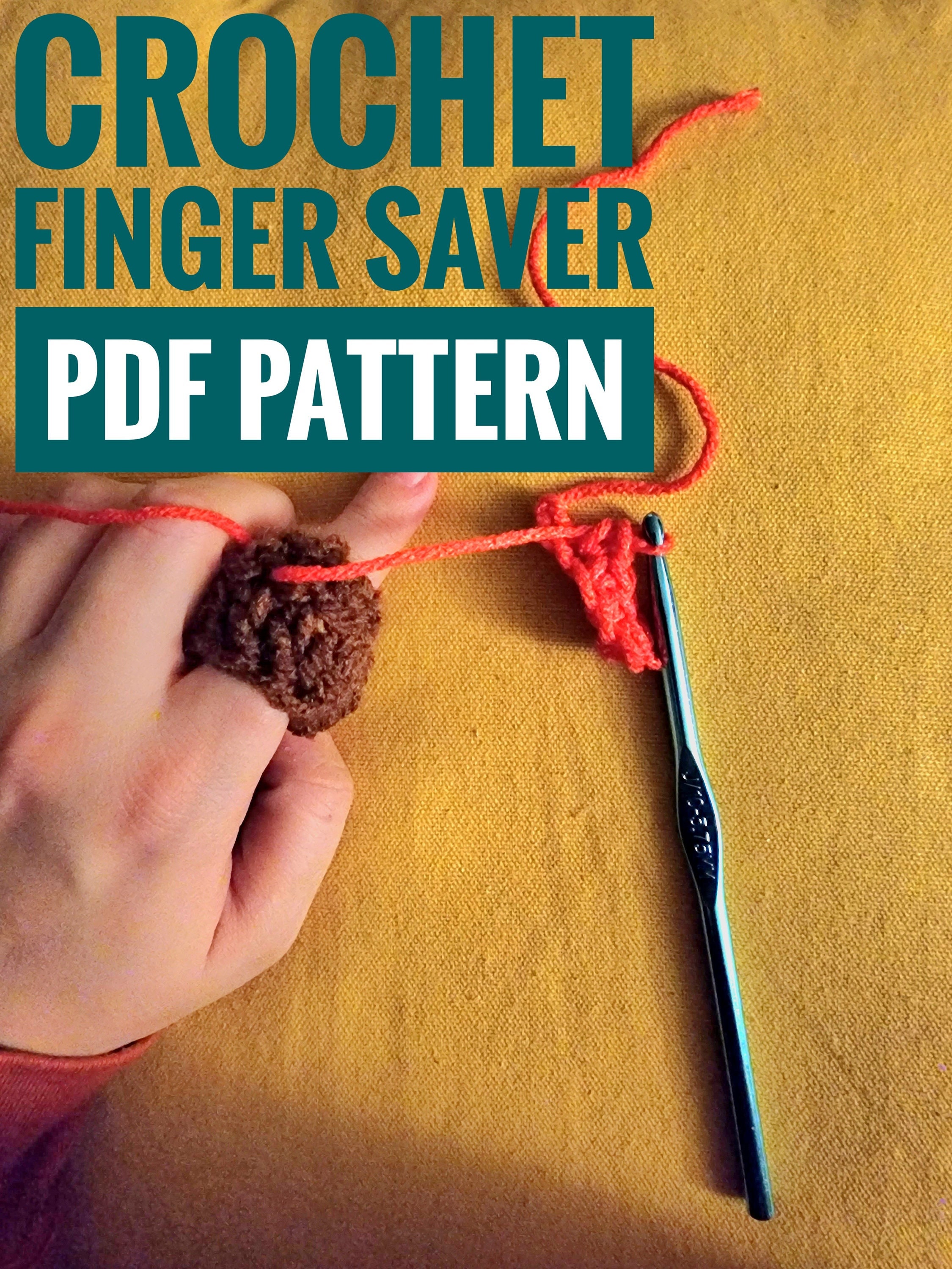 Crochet Ring Adjustable Professional 12Pcs Crochet Finger Guard For Knitting
