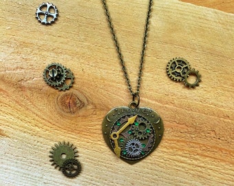 Steampunk Clockwork Necklace