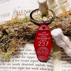 Overlook Hotel Metal Keychain Room 237, The Shining Key Ring