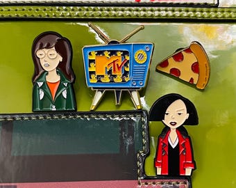Daria and Jane Curated 4 Pin Set, Daria Gifts
