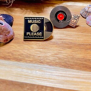 Vinyl Record Pin Set, Vinyl Collector Gifts - Etsy