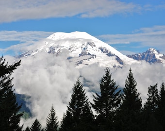 Photography Digital File -"Mt. Rainier"