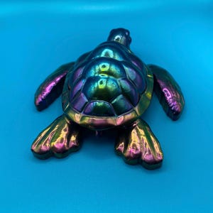 虹色の樹脂製カメ - 願いが込められた - Etsy 日本