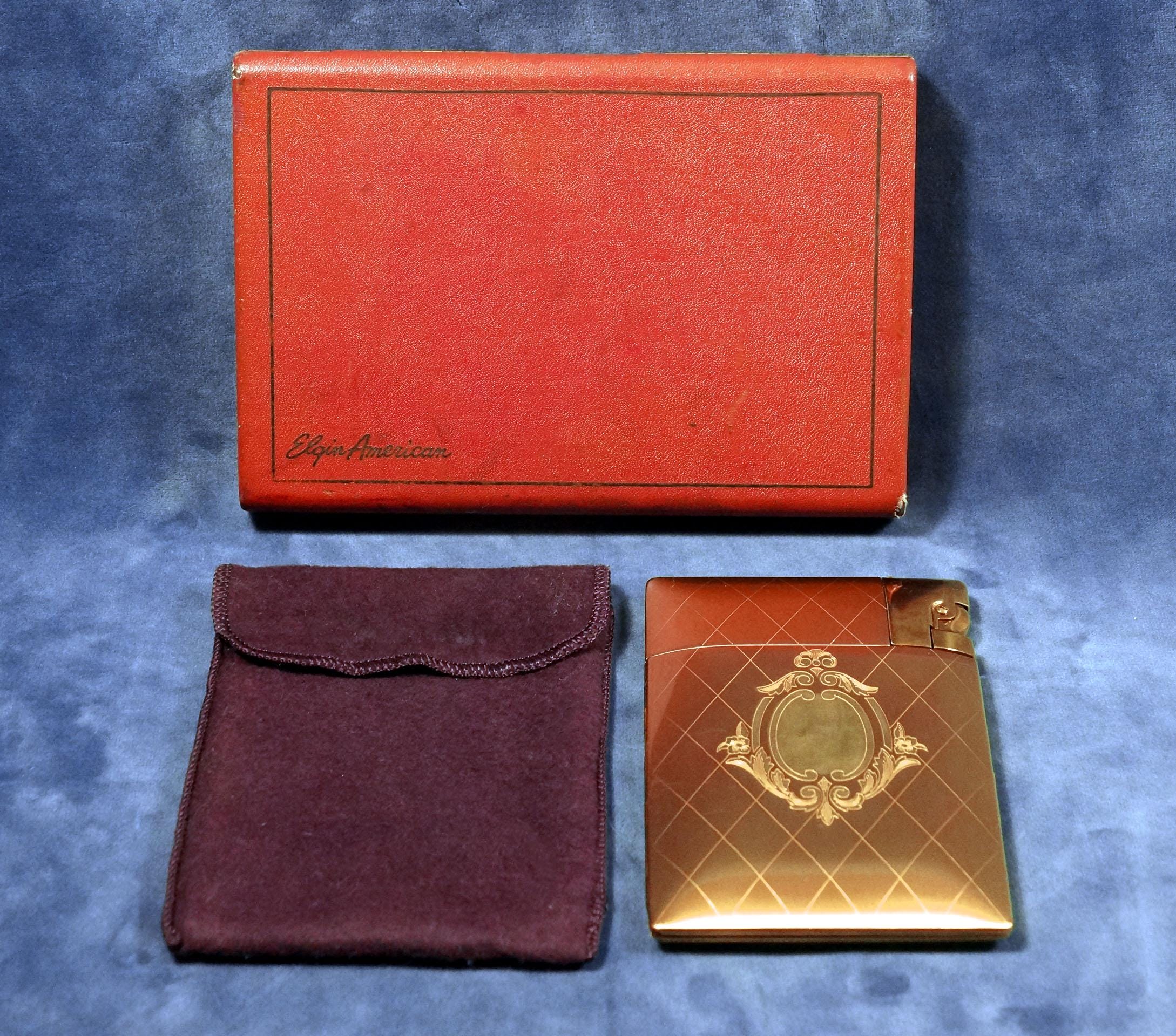 希少 ファイヤーキング シガレットボックス 小物入れ 1940年代 ☆3】ファイヤーキング ジェダイ シガレットボックス＆カバー