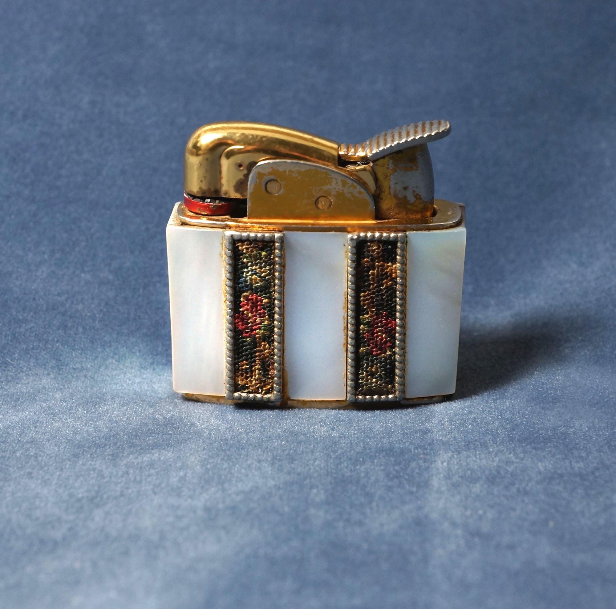 50年代 EVANS 卓上ライター ヴィンテージ 銀メッキ 50s Evans Lighter - Etsy