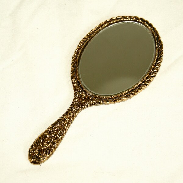 Vanity Hand Mirror Etsy