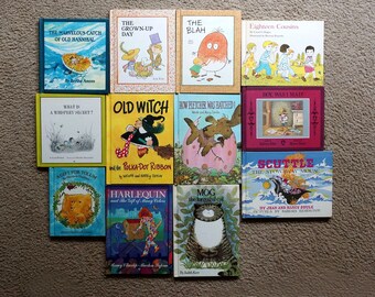 海外最新 Hardbound 12 of Set Vintage Children's 1960s Books, Picture 絵本・児童書