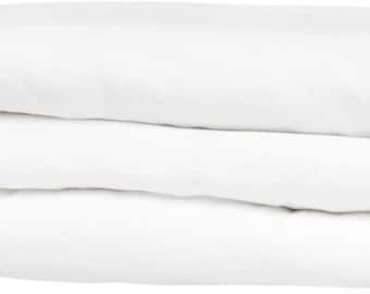 Optic white color Pure linen Duvet cover. 100% organic flax linen. European grown and woven