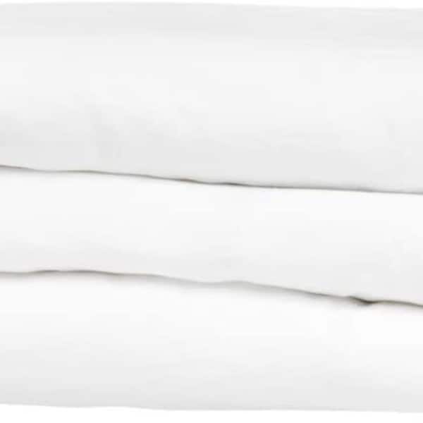 Optic white color Pure linen Duvet cover. 100% organic flax linen. European grown and woven
