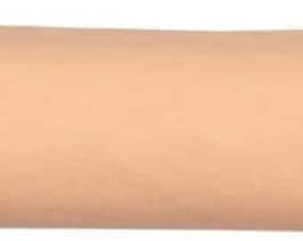 Tahiti coral  color Pure linen Fitted sheet. 100% organic flax linen. European grown and woven