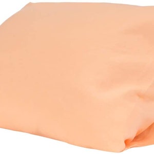 Tahiti coral color pillowcases. 100% organic flax linen. European grown and woven