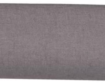 Stone gray color Pure linen Fitted sheet. 100% organic flax linen. European grown and woven