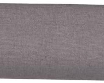Stone gray color Pure linen Fitted sheet. 100% organic flax linen. European grown and woven